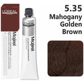 Loreal Majirel Hair Color 50G 5.35 Mahogany Golden Light Brown + Oxidant 1000Ml Combo